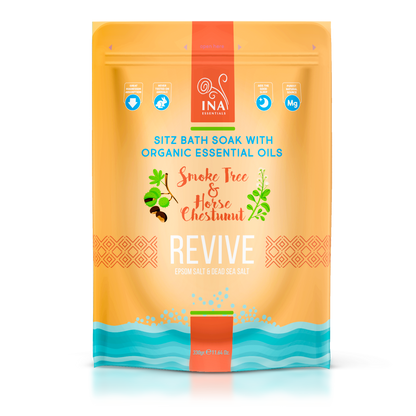 Revive - Kripë banje me Cërmëdell dhe Gështenjë kali për Kujdes ndaj Venave me variçe dhe Pas lindjes