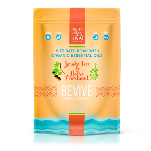 Revive - Kripë banje me Cërmëdell dhe Gështenjë kali për Kujdes ndaj Venave me variçe dhe Pas lindjes