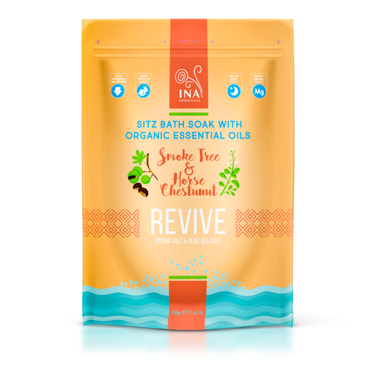 Revive - Kripë banje me Cërmëdell dhe Gështenjë kali për Kujdes ndaj Venave me variçe dhe Pas lindjes