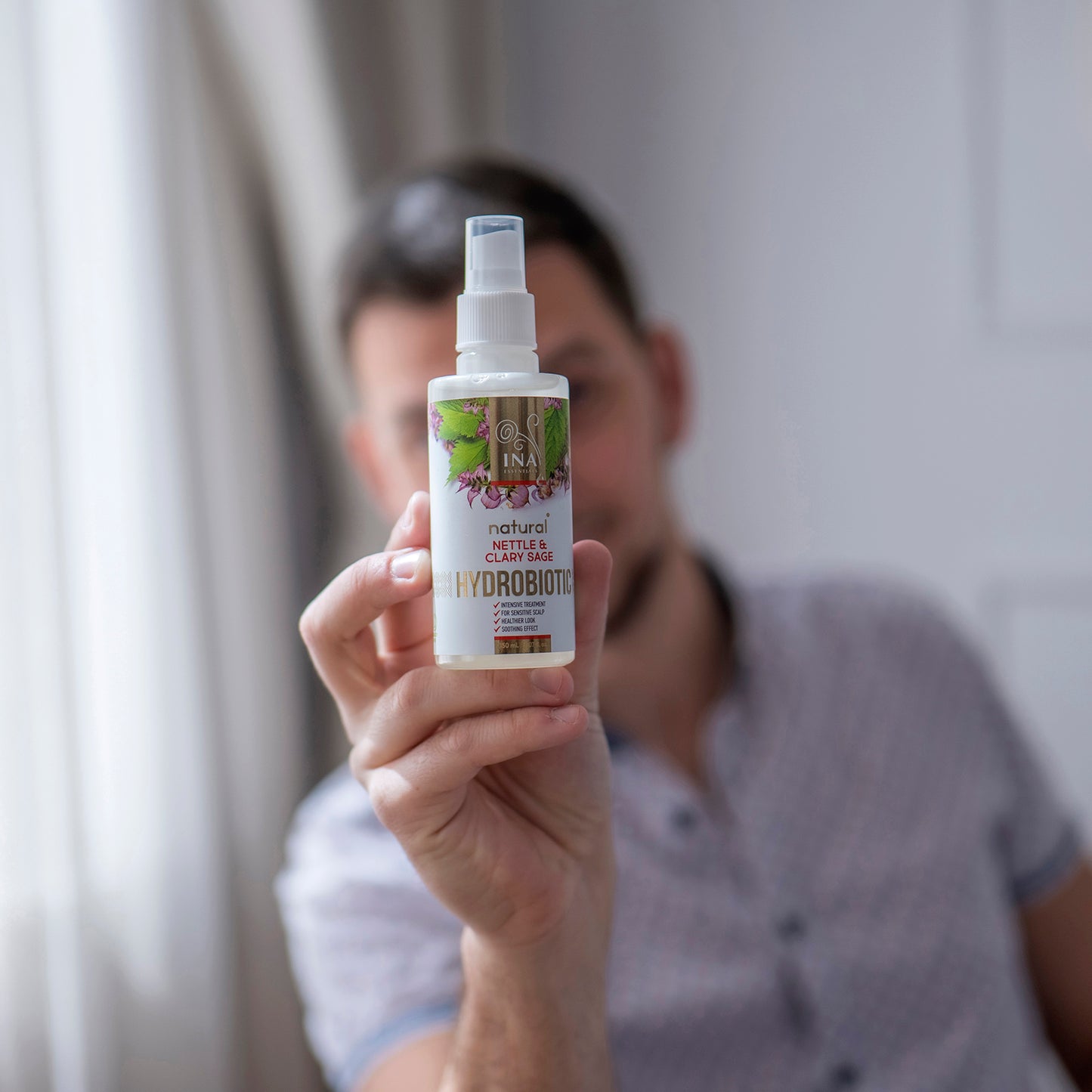 Hydrobiotic - Hithër & Sherebelë - kujdes intensiv për Rënien e Flokëve, Zbokthin dhe Skalpin e ndjeshëm