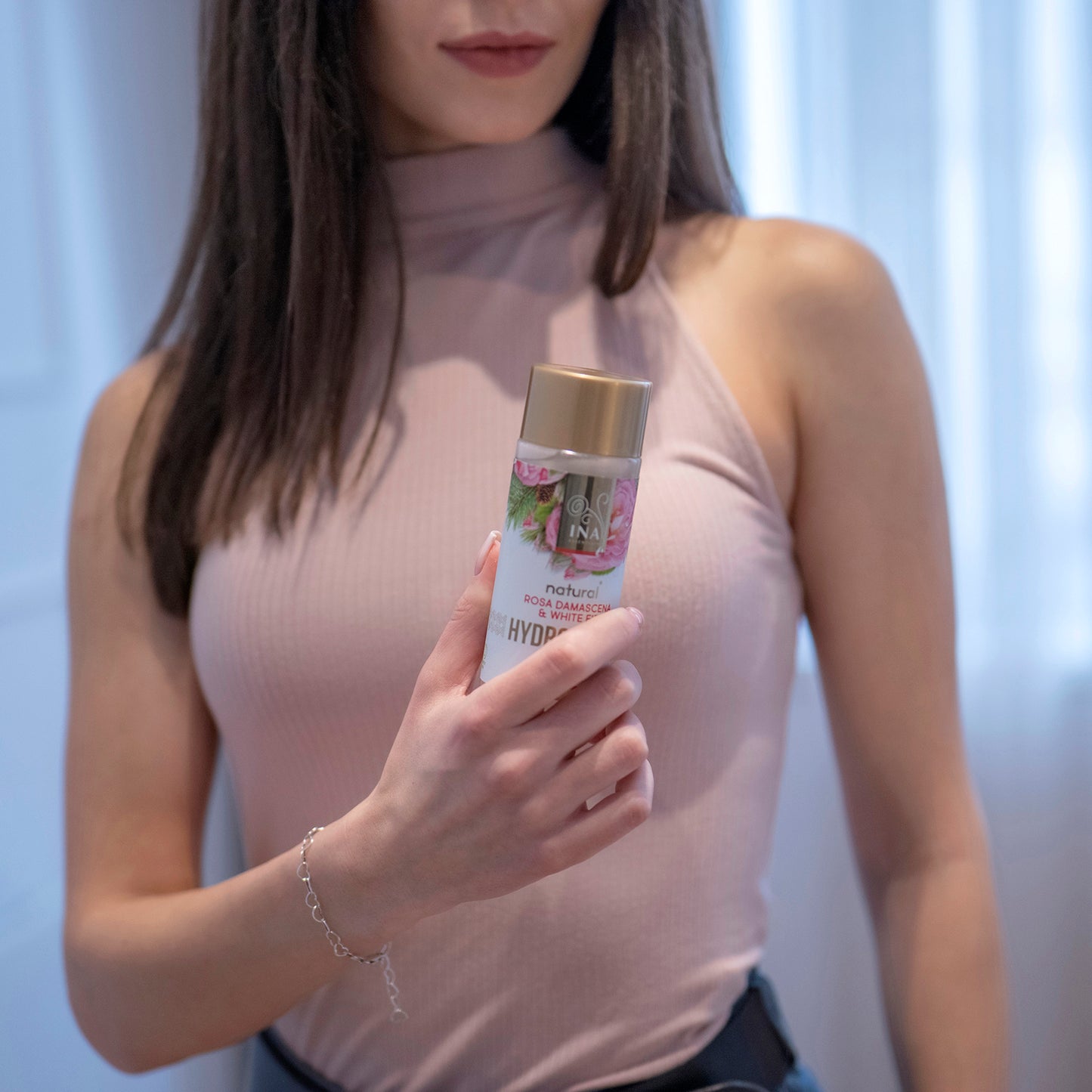 Hydrobiotic - Trëndafil, Bredh i Bardhë & Lëkurë limoni - kujdes intensiv Anti-Age