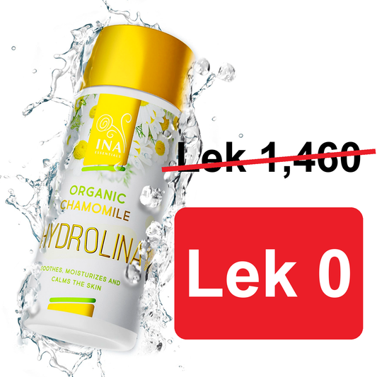 + Dhuratë Ujë Organik Kamomili - Hydrolina për Ekzemë