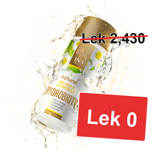 + Dhuratë Hydrobiotic - Kamomil, Melisa & Aloe Vera - kujdes intensiv qetësues për Lëkurë të ndjeshme