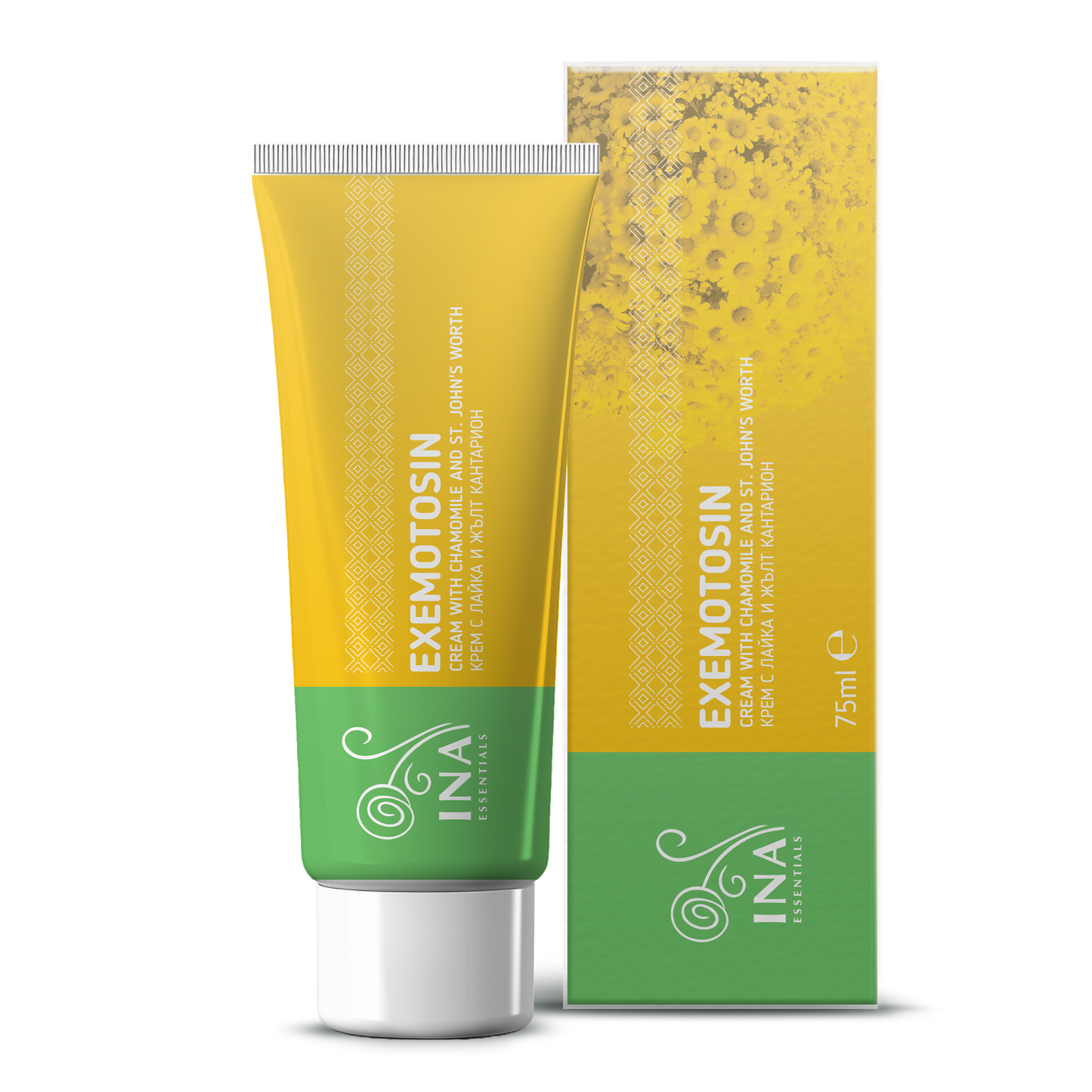 Krem për Psoriazë, ekzemë dhe lëkurë të irrituar - me lule të Shën Gjonit, Kamomil dhe Propolis