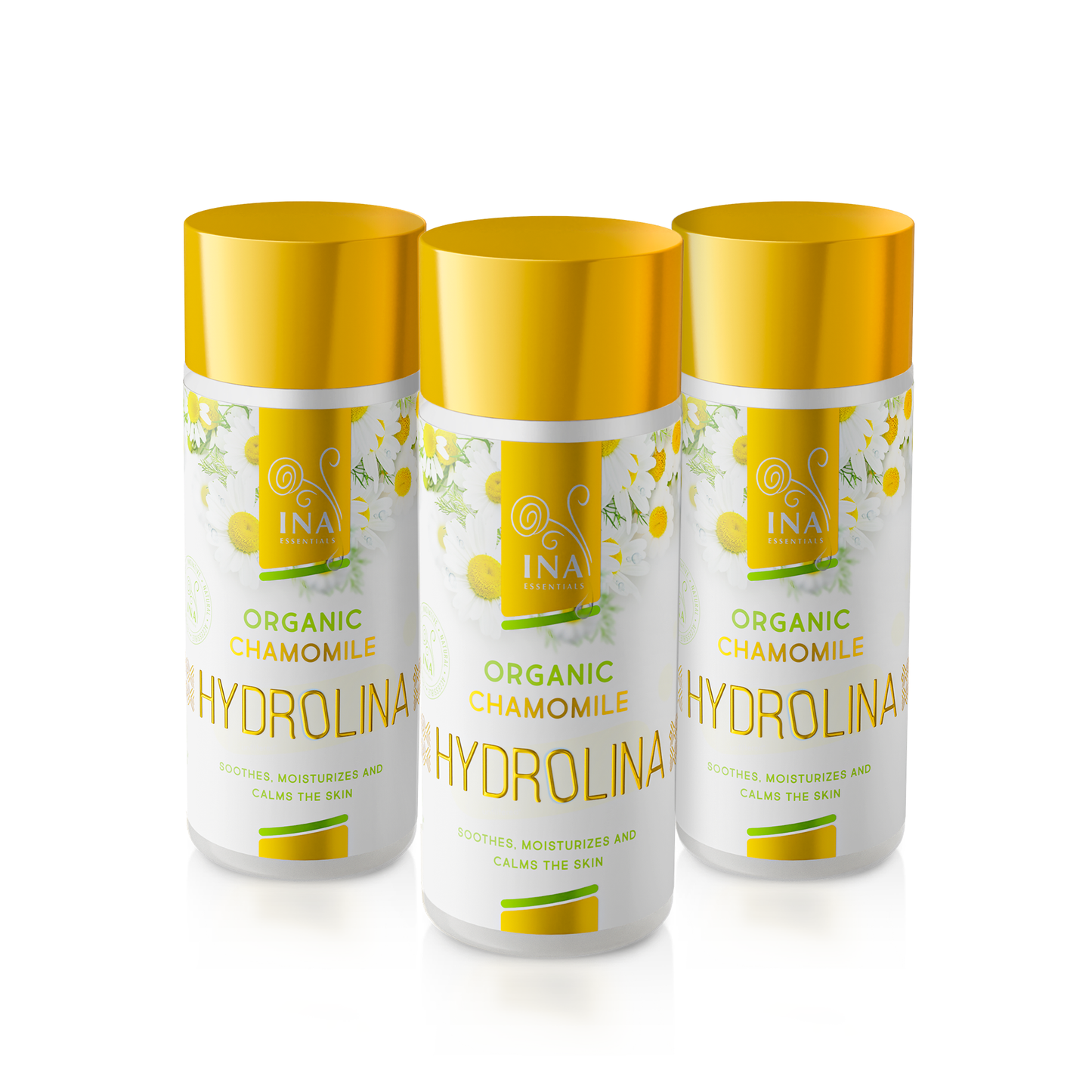 Paketë për ekzemë - 3x Ujë Organik Kamomili - Hydrolina