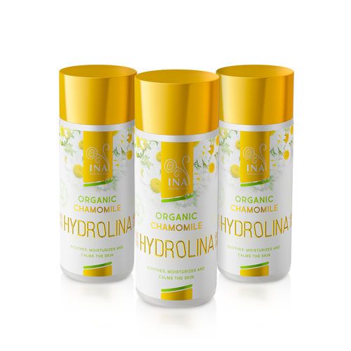 Paketë për ekzemë - 3x Ujë Organik Kamomili - Hydrolina