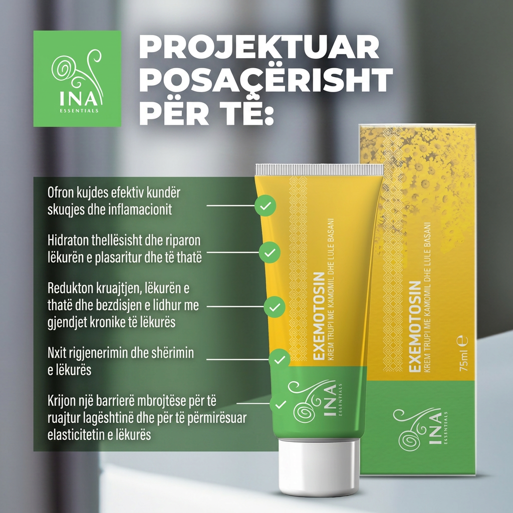 Bli 2 Kremra për Psoriazë, Ekzemë dhe Lëkurë të irrituar, Merr 1 Ujë Organik Kamomili Falas