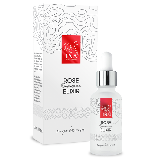 Serum Intensiv Anti-Age për Fytyrë me Vaj Organik Trëndafili – Rose Elixir