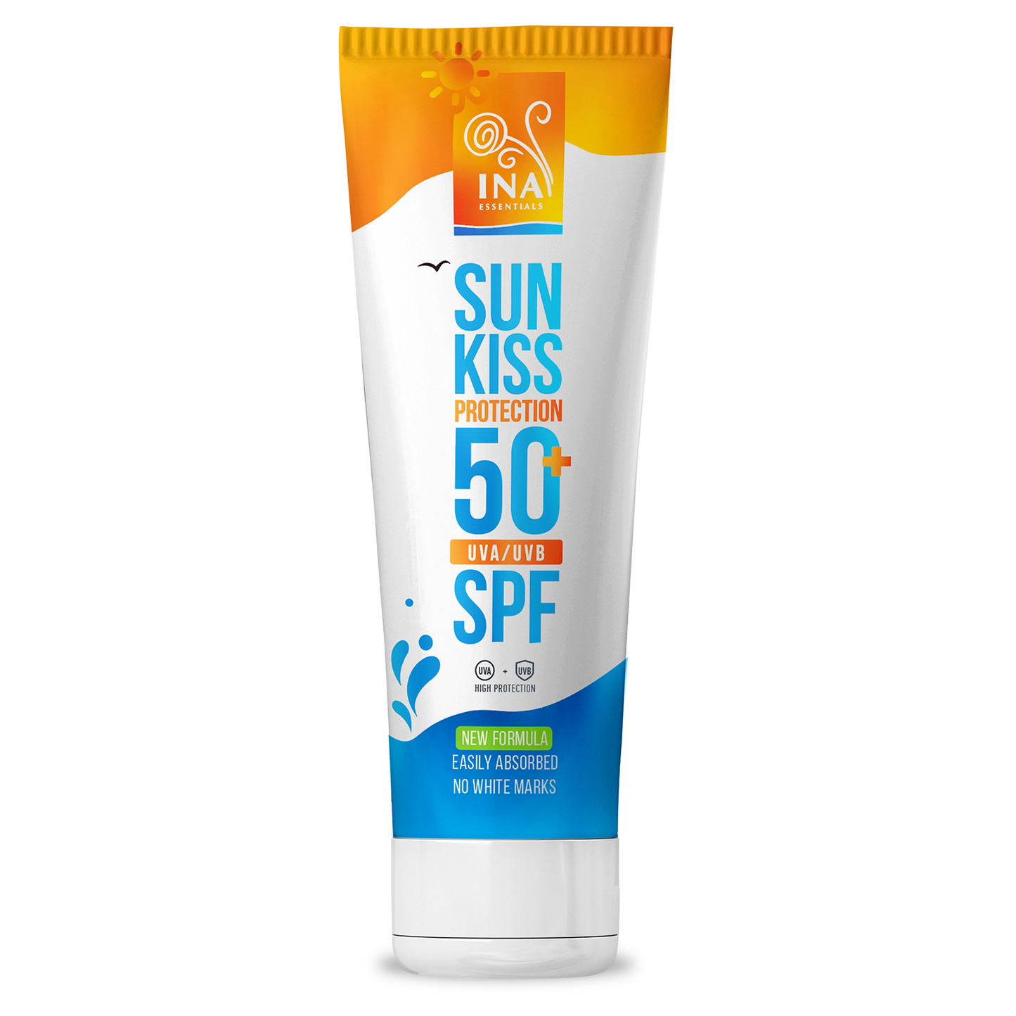 Krem Dielli Natyral për Fytyrë dhe Trup SPF 50+ me Bredh të Bardhë Organik