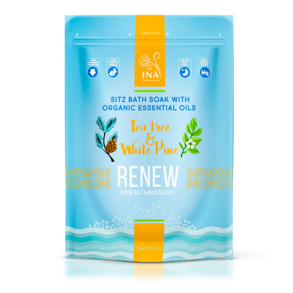Renew - Kripë banje me Pemë Çaji dhe Pishë të bardhë për këmbë të lodhura dhe kërpudhat e thonjve