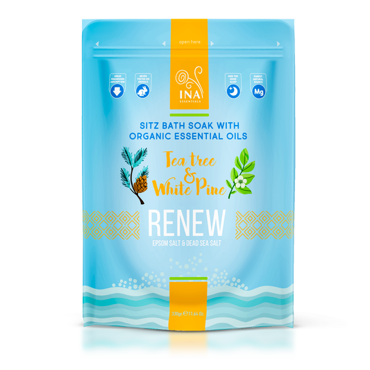 Renew - Kripë banje me Pemë Çaji dhe Pishë të bardhë për këmbë të lodhura dhe kërpudhat e thonjve