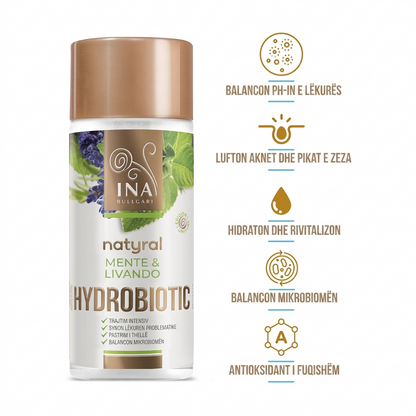 Hydrobiotic – Livando & Mente – kujdes intensiv për Akne