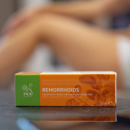 Remorrhoids - Krem për Venat me variçe dhe Hemorroide - shumë i pasuruar me Cërmëdell dhe Gështenjë kali